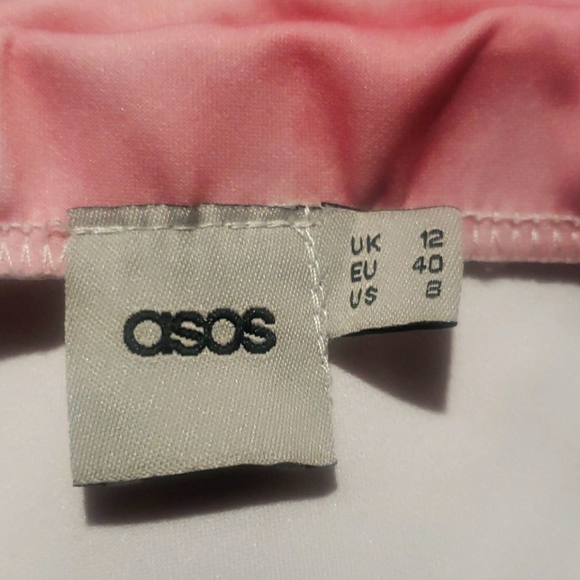 ASOS Ombre Scuba Peplum Skirt - Picture 5 of 7